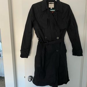 A NEW DAY Black Raincoat size S